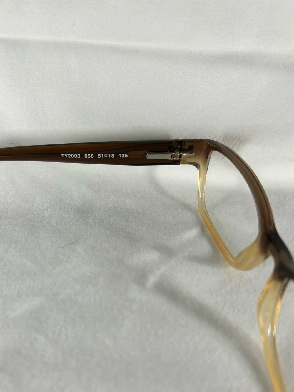 Tory Burch TY2003 858 51-18 135 Brown Eyeglasses